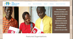 Desktop Screenshot of ghanayouthdirectory.org