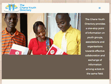 Tablet Screenshot of ghanayouthdirectory.org